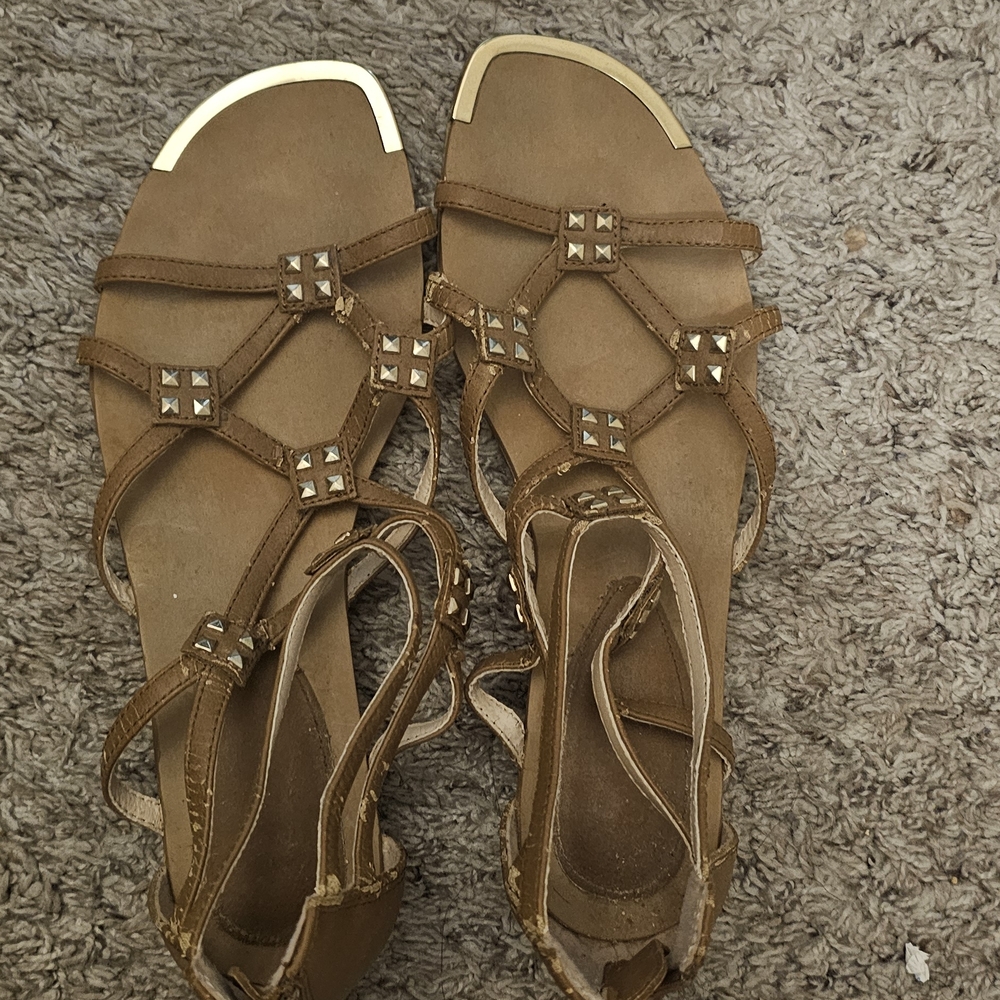 Free With Bundle Isola Brown Strappy Sandals